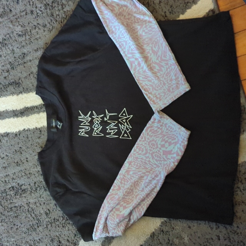 Punk Rock Isn't Dead Forever 21 crop top 3X